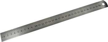 Stainless Steel Scale/Ruler 1 Foot (30 cm / 12 inch) for Students, Offices