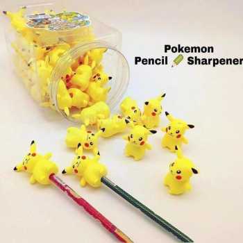 Yellow Pikachu Plastic Pencil Sharpener-1pcs