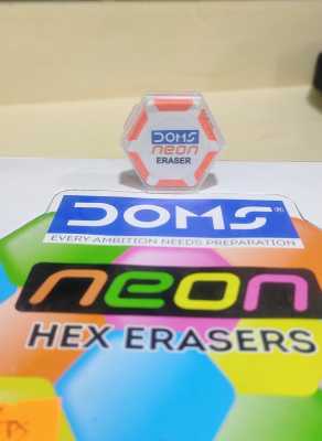 Doms neon hex eraser 1pcs