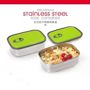 Homio Stainless Steel Lunch Box/ Tiffin Set -NO.8900  350ml