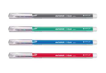 Matador i-teen GelPen Black Red Blue Green (1pcs)