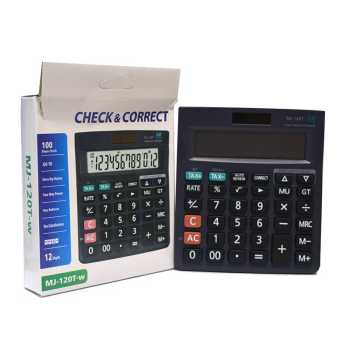 Check & Correct Calculator Mj-120T-W 