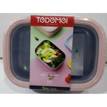 Lunch Box Tedemei Stainless Steel # 6862 capacity 820ml